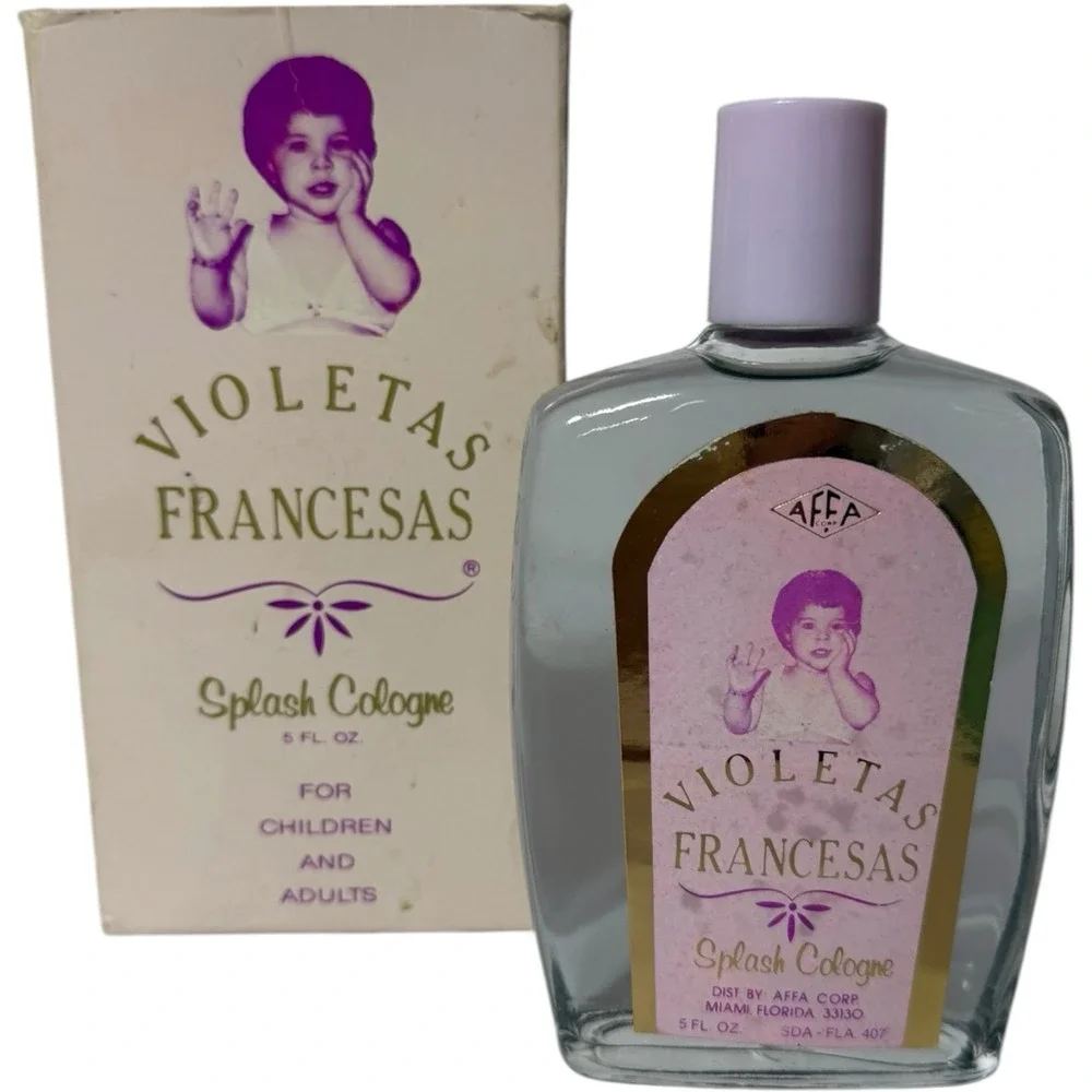 Vintage Violetas Francesas Splash Cologne 5 fl oz For Children And Adults USA